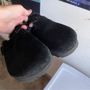 Birkenstock Boston shearling clogs